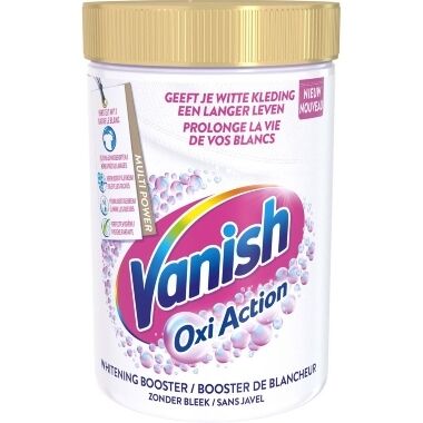 Veļas pulveris traipu tīrīšanai Vanish Oxi Action Whitening Booster, 710 g