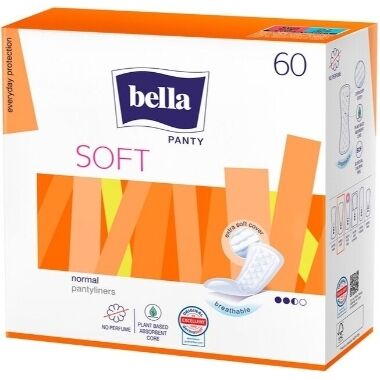 Ikdienas ieliktnīši Bella Panty Soft, 60 gab.