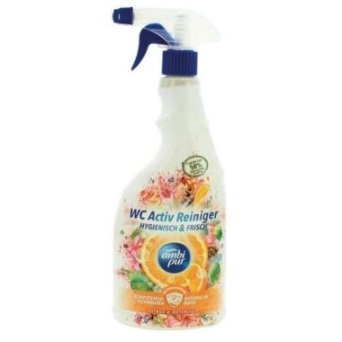 Tualetes tīrīšanas aerosols Citrus & Waterlilly Ambi Pur, 750 ml