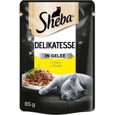 Konservi kaķiem ar vistu želejā Sheba, 85 g
