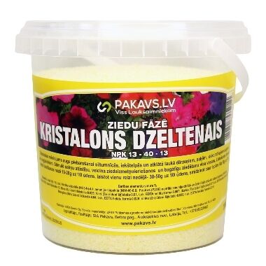 Kristalons dzeltenais 13-40-13, 1 kg