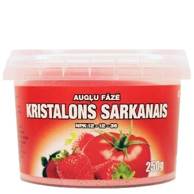 Kristalons sarkanais 12-12-36, 250 g