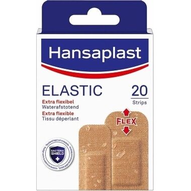 Plāksteri Elastic Hansaplast, 20 gab.