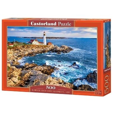 Puzle Sunrise over Cape Elizabeth, USA, Castorland, 500 gab.