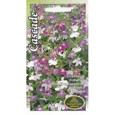 Lobēlija Cascade jauktas, Kurzemes sēklas, 0,1 g