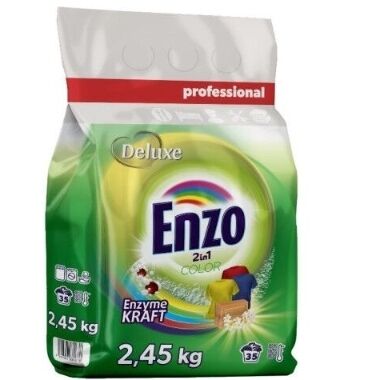 Veļas pulveris Color Professional 2in1 Enzo, 2,45 kg