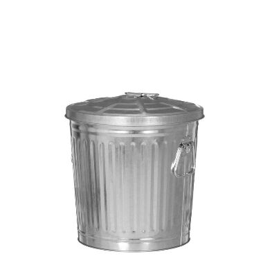 Atkritumu tvertne cinkota, 25 L
