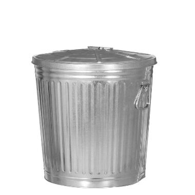 Atkritumu tvertne cinkota, 45 L
