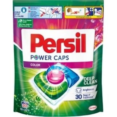 Veļas mazgāšanas kapsulas Power-Caps Color Persil, 33 gab.