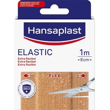 Plāksteris Elastic Hansaplast, 1m x 8cm