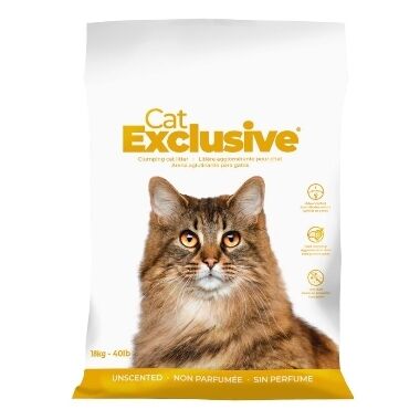 Cementējošās smiltis bez aromatizētāja Cat Exclusive, 18 kg