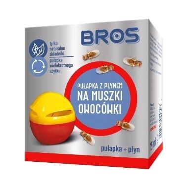 Augļu mušu slazds ar šķidrumu, Bros