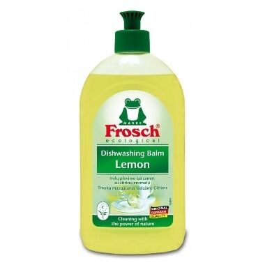 Trauku mazgāšanas līdzeklis ar citronu aromātu, Frosch, 500 ml