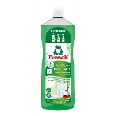 Stiklu tīrīšanas līdzeklis Bio Spirit, Frosch, 1 L