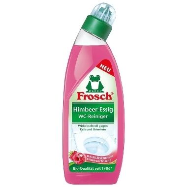 Tualetes tīrīšanas līdzeklis ar avenēm, Frosch, 750 ml