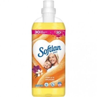 Veļas mīkstinātājs ar vaniļas un orhideju aromātu Softlan, 1 L