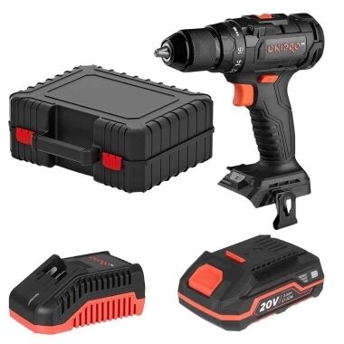 Akumulatora urbjmašīna bezoglīšu CD-200BC-120S, 20V 1x2.0Ah, Dnipro-M