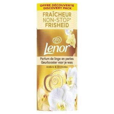 Granulas veļas aromatizēšanai Amber & Orchid Lenor, 140 g