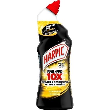 Līdzeklis tualetes poda tīrīšanai Power Plus citrons 10x Harpic, 750 ml