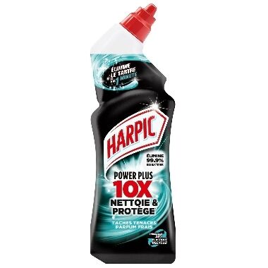 Līdzeklis tualetes poda tīrīšanai Power Plus 10x Harpic, 750 ml