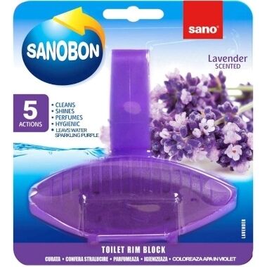 Tualetes bloks Lavanda Sano, 55 g