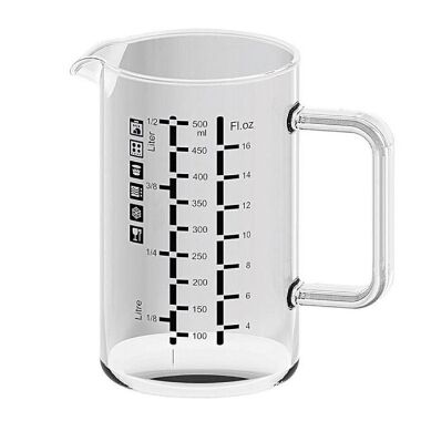 Stikla mērkrūze Simax, 500 ml