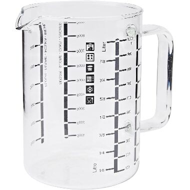 Stikla mērkrūze Simax, 1 L