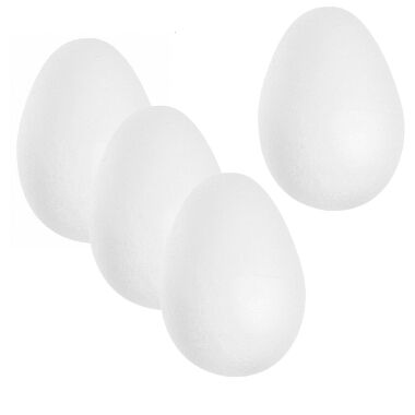Putupolistirola olas 9 cm, 4 gab.