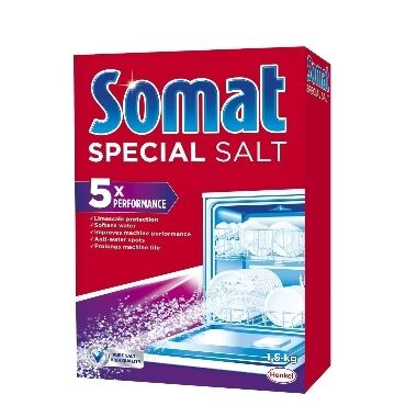 Sāls trauku mazgājamai mašīnai Somat, 1,5 kg