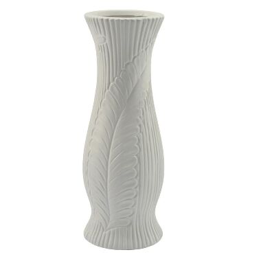 Keramikas vāze balta BW34, 30 cm