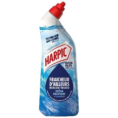 Līdzeklis tualetes poda tīrīšanai d'Ailleurs Océane Pacifique Harpic, 750 ml