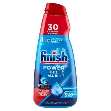 Želeja trauku mazgāšanas mašīnai Power Gel Finish, 600 ml
