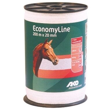 Elektriskā gana lenta EconomyLine 20mm/200m, AKO