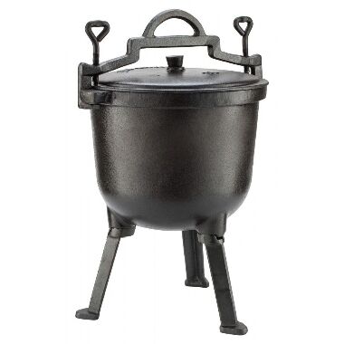 Čuguna katls uz kājām ar vāku KH-2233 Kinghoff, 11 L