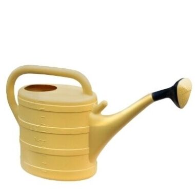 Lejkanna ar sietiņu medus krāsā Retro, 10 L