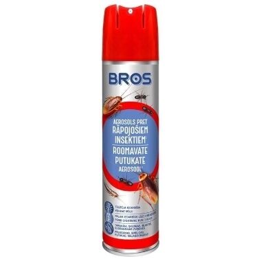 Aerosols pret rāpojošiem kukaiņiem Bros, 400 ml