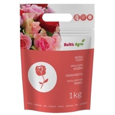 Mēslojums rozēm Baltic Agro, 1 kg