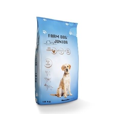 Sausā barība kucēniem Junior Farm Dog, 3 kg