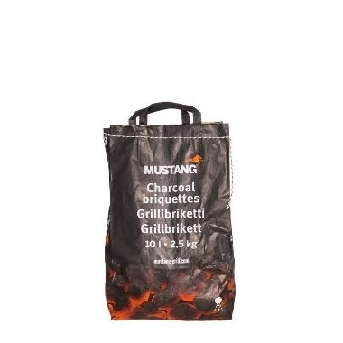 Kokogļu briketes Mustang, 2,5 kg