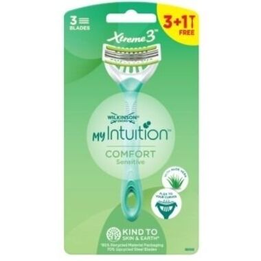 Vienreizējas lietošanas skuvekļi Xtreme3 Comfort Wilkinson, 4 gab.