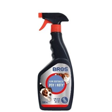 Izsmidzināms līdzeklis kaķu un suņu atbaidīšanai Bros, 500 ml
