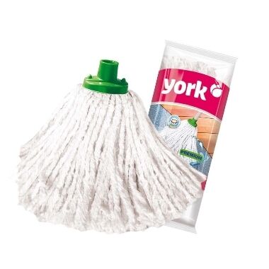Kokvilnas grīdas mazgāšanas Mop Premium, York