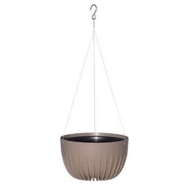 Puķu pods iekarināms Mira bēšs 4Living, 24 cm