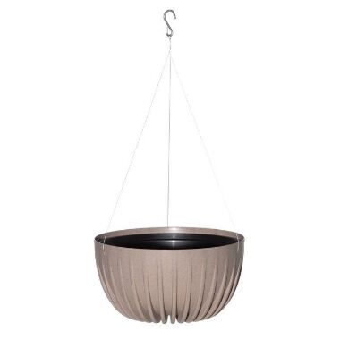 Puķu pods iekarināms Mira bēšs 4Living, 30 cm