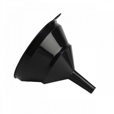 Plastmasas piltuve melna 13 cm, 1 gab.