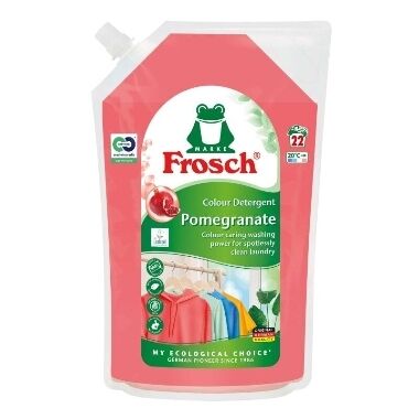 Veļas mazgāšanas līdzeklis ar granātābolu ekstraktu, Frosch, 1,5 L