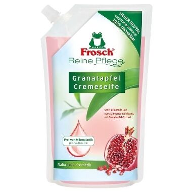 Šķidrās ziepes granātābolu Frosch, 500 ml