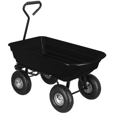 Dārza transporta ratiņi ar izgāšanas funkciju max 250kg, Springos