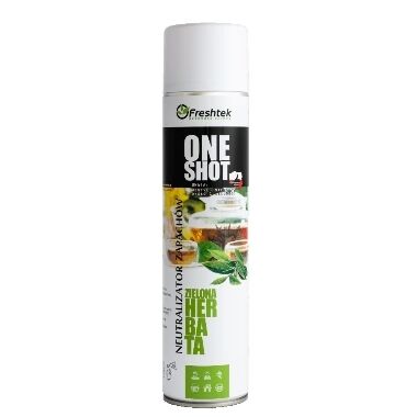 Gaisa atsvaidzinātājs One Shot zaļās tējas Freshtek, 600 ml