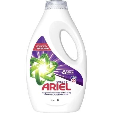 Šķidrais veļas mazgāšanas līdzeklis Color+ Ariel, 1 L
